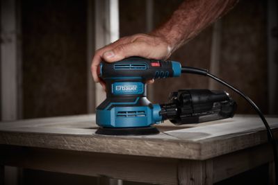 Ponceuse excentrique Erbauer ERO400 240 V 400 W
