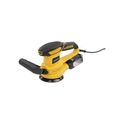 Ponceuse Excentrique Orbitale 450W - 6 Vitesses Variables - Ø125 Mm - Livrée Avec 6 Disques Abrasifs - Bois, Métal, Plastique, Vernis