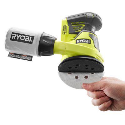 Ponceuse excentrique sans fil RYOBI ONE+ R18ROS-0 18V, 125mm, sans batterie