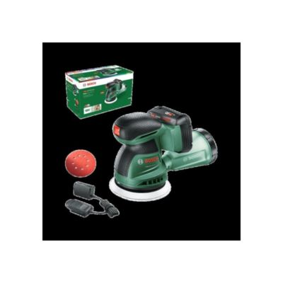 Ponceuse excentrique sans fil BOSCH - EasyOrbit 18V10 - 125mm - 1 batterie 2,0 Ah + chargeur