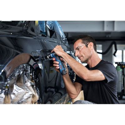 Ponceuse excentrique sans fil BOSCH PROFESSIONAL - GEX 12V-77 - 12V - 32 mm - 2 plateaux de ponçage (adhésif, autoaggripant)