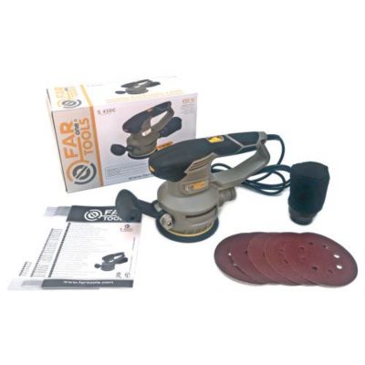 Ponceuse orbitale 430W S 450B 125mm avec collecteur de poussières - FARTOOLS ONE - 115152