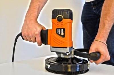 Ponceuse Portative Rotative Beton Feider Fpb140 140 Mm 1500w Castorama