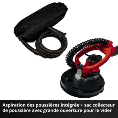 Ponceuse pour cloisons sèches sans fil Einhell TE-DW 18/225 Li-Solo 18V (sans batterie)