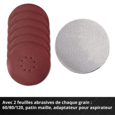 Ponceuse pour cloisons sèches sans fil Einhell TE-DW 18/225 Li-Solo 18V (sans batterie)
