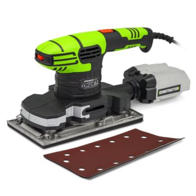 Ponceuse vibrante 330W - Vitesse variable 6000-11000 tpm - Microfiltre - Constructor