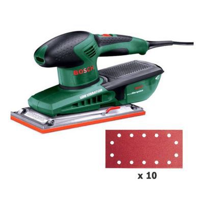 Ponceuse Vibrante Bosch 250w Pss280a 115 X 230 Mm Castorama