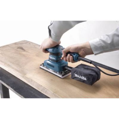 Ponceuse vibrante Makita BO3711J, 190 W, avec mallette, 93 x 185 mm