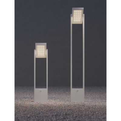 Popa Spot À Énergie Solaire Blanc 100 Cm 4000K Luminaire De Jardin Beneito Faure