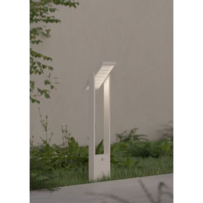 Popa Spot À Énergie Solaire Blanc 100 Cm 4000K Luminaire De Jardin Beneito Faure