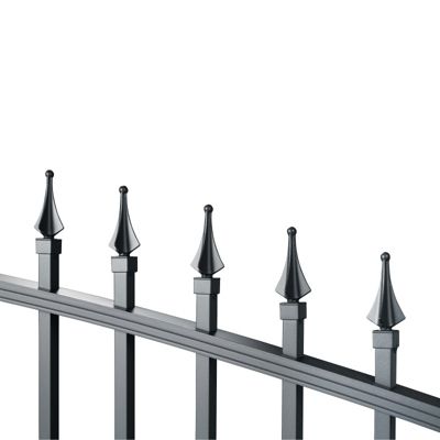 Portail aluminium tradition style ferronnerie 3m00 Gris