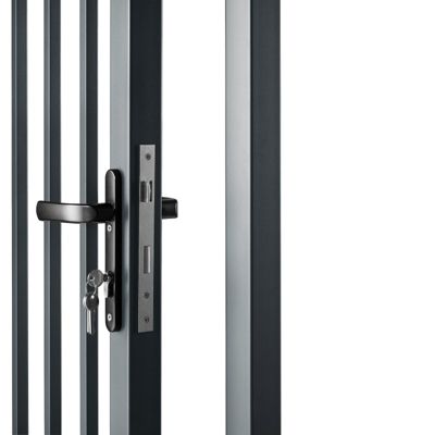Portail aluminium tradition style ferronnerie 3m00 Gris