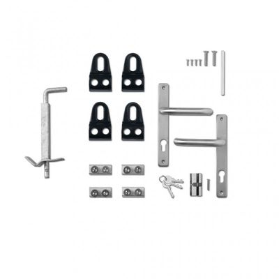 Portail barreaudé acier galvanisé passage 3m00 H 2m00 Gris anthracite