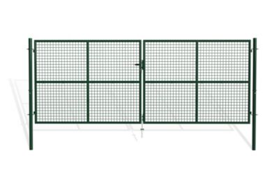 Portail battant grillagé 4m OLGA H.150cm Vert
