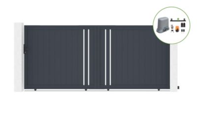 Portail Coulissant Motoris 4m Castorama
