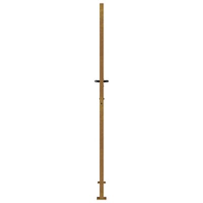 Portail de jardin 100x175 cm en acier Corten avec motif arbre vidaXL