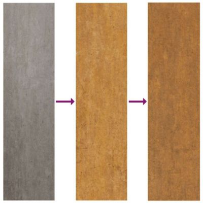Portail de jardin,Porte de jardin,Portillons de jardin 100x125 cm en acier Corten 330619