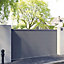 Portail Jardimat coulissant aluminium Chalon gris 7016 - 300 x h.160 cm