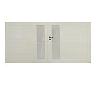 Portail pvc Ciotat blanc - 300 x h.150 cm