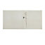 Portail pvc Luberon blanc - 350 x h.150 cm