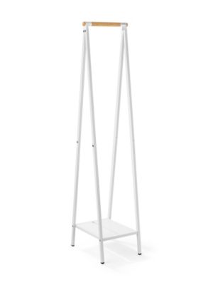 Portant à vêtements blanc l.34 x H.170 x P.47,6 cm, Brabantia Linn