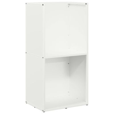 Portant de bois chauffage blanc 40x30x80 cm
