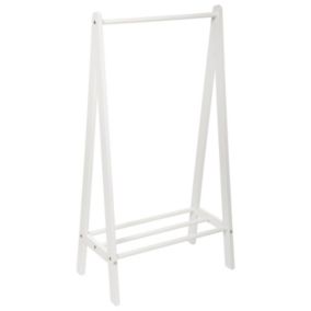 Portant pour enfant simple - hauteur 115 cm - Blanc