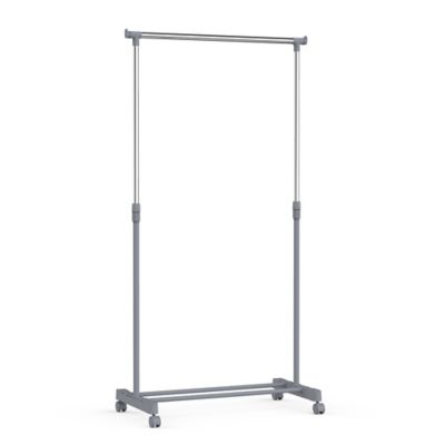 Portant simple avec étagère l. 84 x H. 160 cm