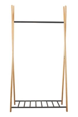 Portant simple avec tablette Yaka l. 93 x H. 173 x P. 50,5 cm