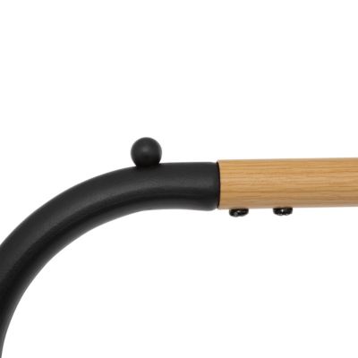 Portant simple en acier noir l. 82 x H. 151 cm 5Five