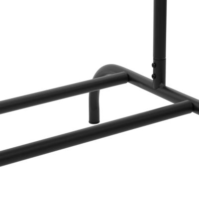 Portant simple en acier noir l. 82 x H. 151 cm 5Five