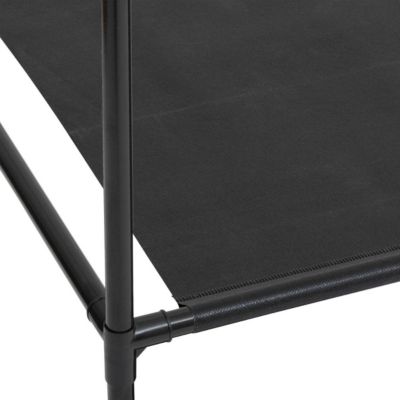 Portant à vêtements "Intissa" 4 niveaux en métal noir H160cm - 5 five simply smart