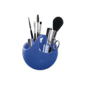 Porte accessoires BOWL Bleu Spirella