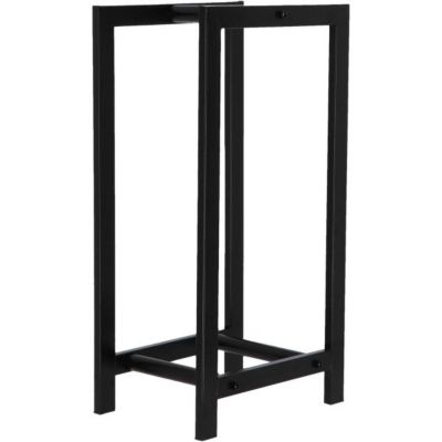 Porte bûches en acier 30x23.5x59 cm