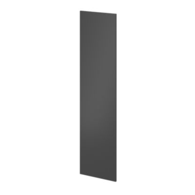 Porte battante anthracite GoodHome Atomia H. 149,7 x L. 37,2 cm