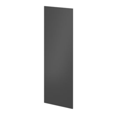 Porte battante anthracite GoodHome Atomia H. 149,7 x L. 49,7 cm