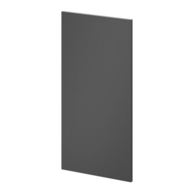 Porte battante anthracite GoodHome Atomia H. 74,7 x L. 37,2 cm