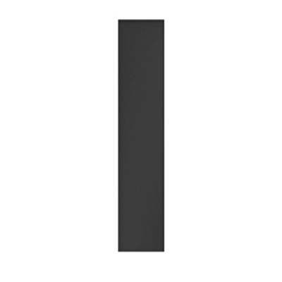 Porte battante anthracite mat GoodHome Atomia H. 187,2 x L. 37,2 cm