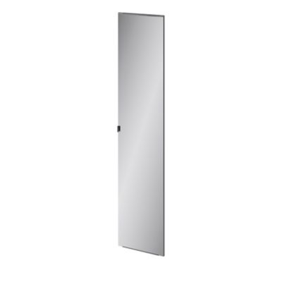 Porte battante argent miroir GoodHome Atomia H 224,7 x L. 49,7 cm