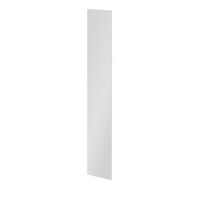 Porte battante blanche brillante GoodHome Atomia H. 224,7 x L. 37,2 cm