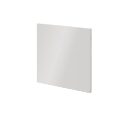 Porte battante blanche brillante GoodHome Atomia H 37,2 x L. 37,2 cm