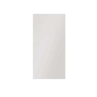 Porte battante blanche brillante GoodHome Atomia H 74,7 x L. 37,2 cm