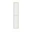 Porte battante blanche en verre GoodHome Atomia H. 187,2 x L. 37,2 cm