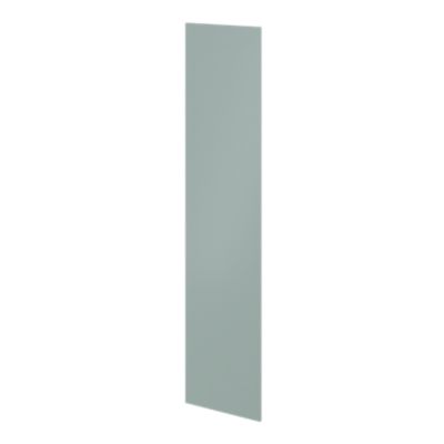 Porte battante bleu aqua GoodHome Atomia H. 224,7 x L. 49,7 cm