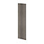 Porte battante effet chêne grisé GoodHome Atomia H. 149,7 x L. 37,2 cm