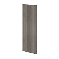 Porte battante effet chêne grisé GoodHome Atomia H. 149,7 x L. 49,7 cm