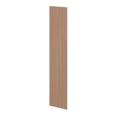 Porte battante effet chêne chaud GoodHome Atomia H. 187,2 x L. 37,2 cm