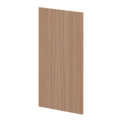 Porte battante effet chêne chaud GoodHome Atomia H. 74,7 x L. 37,2 cm