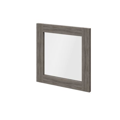 Porte battante effet chêne grisé en verre GoodHome Atomia H 37,2 x L. 37,2 cm
