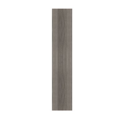 Porte battante effet chêne grisé GoodHome Atomia H. 187,2 x L. 37,2 cm